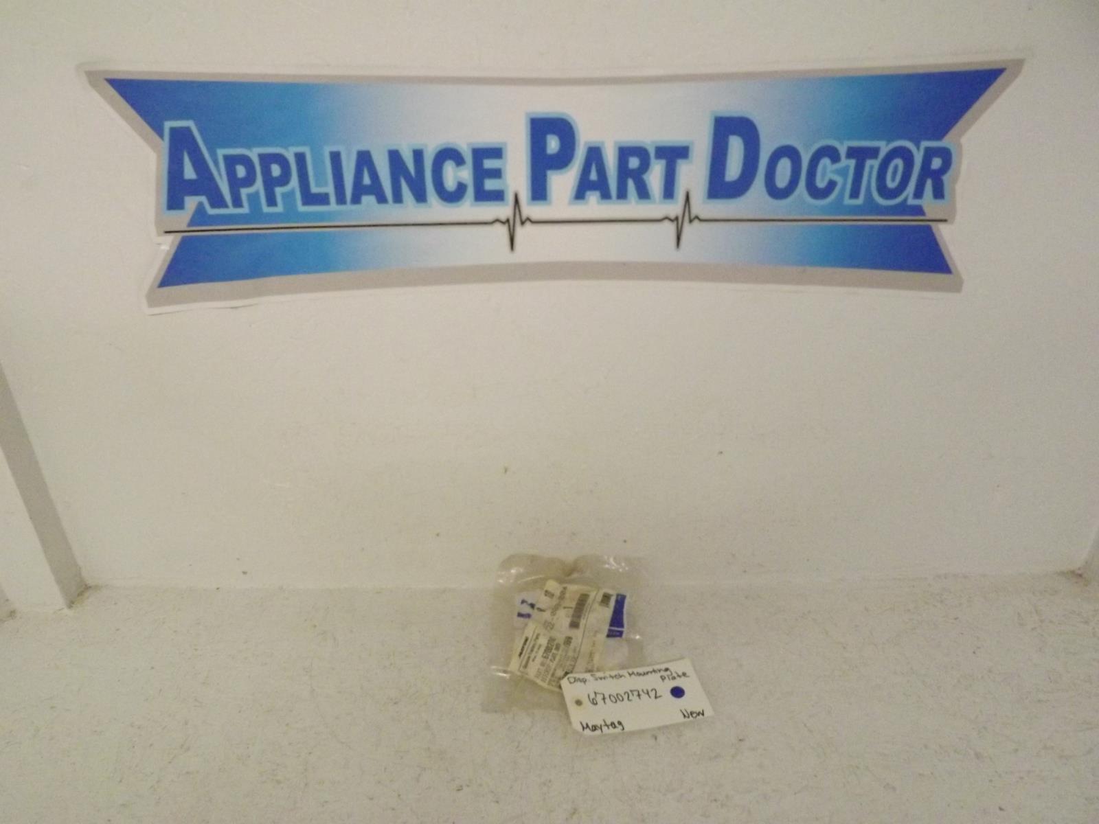 Maytag Refrigerator 67002742 Dispenser Switch Mounting Plate New Maytag Refrigerator 67002742 Dispenser Switch Mounting Plate New